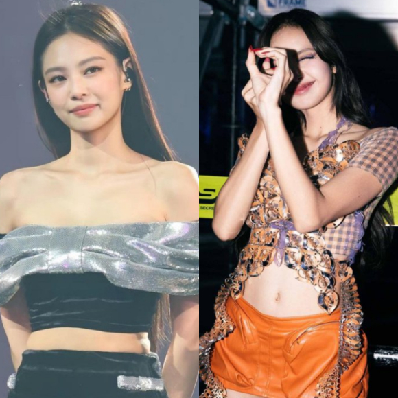 블랙핑크 제니-리사가 월드투어 서울 고척스카이돔 공연 사진을 공개했다. [사진=제니/리사 인스타그램 ]