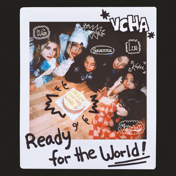 JYP 신인 글로벌 걸그룹 VCHA. 사진은 VCHA 데뷔 싱글 'Ready for the World' 온라인 커버. [사진=JYP엔터테인먼트]