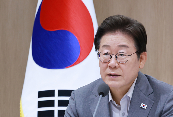 이재명 대통령이 15일 서울 용산 대통령실 청사에서 열린 국무회의에서 발언하고 있다. 2025.7.15 [사진=연합뉴스]