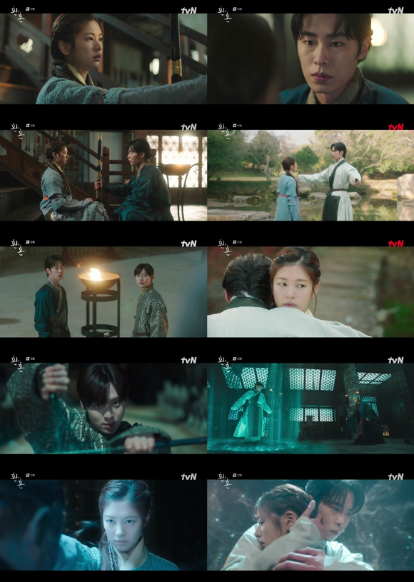 '환혼'이 자체 최고 시청률을 경신했다. [사진=tvN 방송화면 캡처]