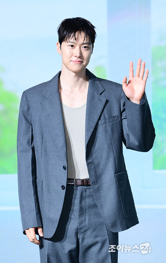 배우 공명이 25일 오전 서울 마포구 호텔 나루에서 열린 넷플릭스 영화 '고백의 역사'(감독 남궁선) 제작보고회에 참석하고 있다. [사진=정소희 기자]