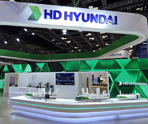 HD현대 LNG 2026 부스. [사진=HD현대]