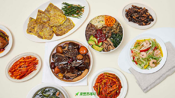 쿠팡에 입점한 '예향'에서 판매하는 반찬들. [사진=쿠팡]