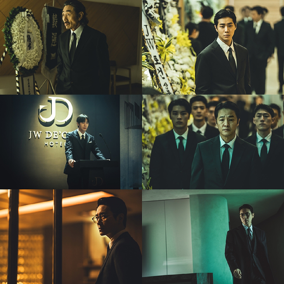 배우 허준호, 추영우, 조한철, 이준혁이 넷플릭스 시리즈 '광장'에서 열연하고 있다. [사진=넷플릭스]