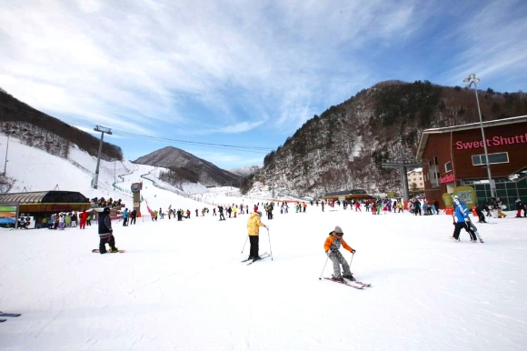 부영그룹 태백 오투리조트 스키장. [사진=부영그룹]