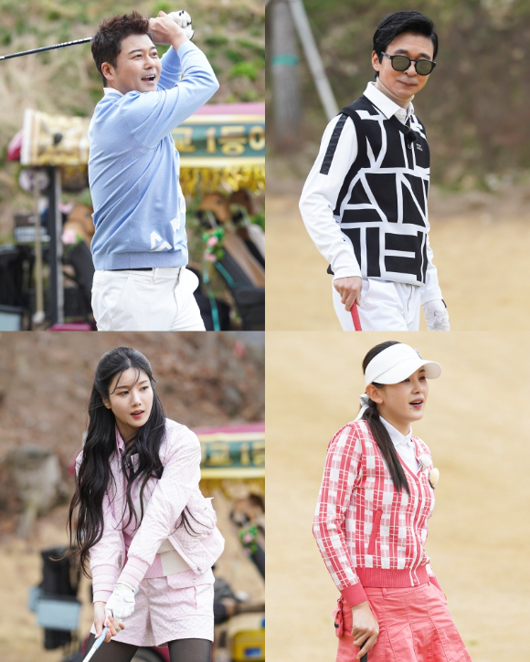 전현무, 김국진, 권은비, 문정현이 '나 오늘 라베했어'에서 호흡을 맞춘다. [사진=MBC에브리원]