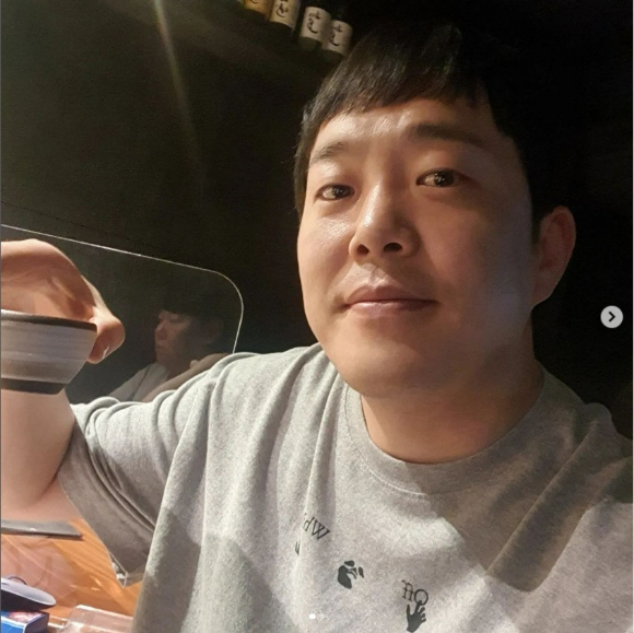 방송인 김민기가 다이어트 의지를 다졌다.  [사진=김민기 인스타그램]