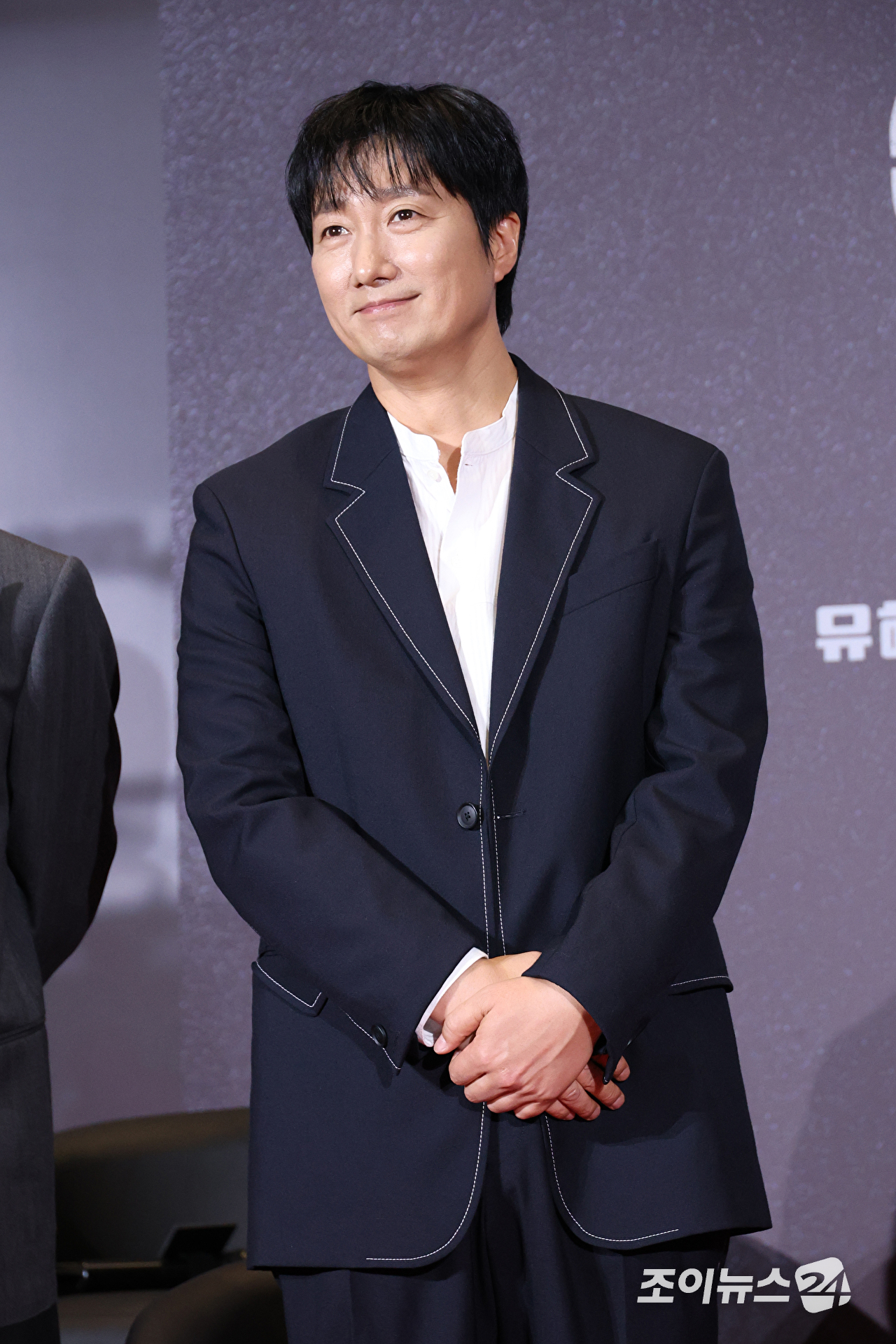 배우 박해일이 31일 서울 강남구 삼성동 메가박스 코엑스점에서 진행된 영화 '암살자(들)'(감독 허진호) 쇼케이스에 참석하고 있다. [사진=문수지 기자]