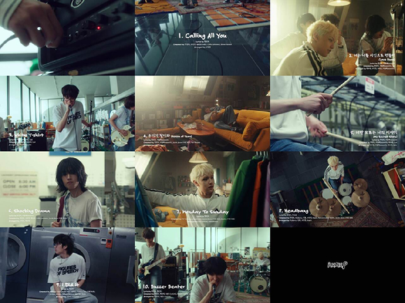 AxMxP 데뷔 앨범이자 첫 번째 정규 앨범 'AxMxP'의 앨범 샘플러 [사진=FNC엔터테인먼트]