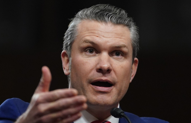 피트 헤그세스 미국 국방부 장관이 지난 1월 14일(현지시간) 워싱턴DC에서 열린 상원 군사위원회 인사청문회에서 발언하고 있다. [사진=연합뉴스]