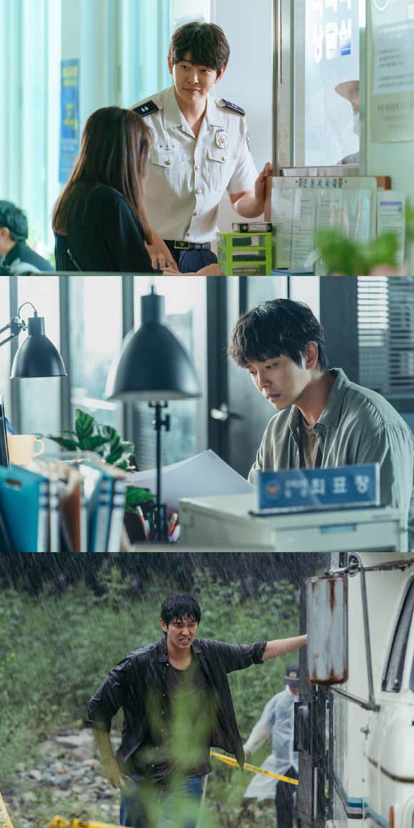 티빙 오리지널 '장미맨션'에서 윤균상이 새로운 모습을 예고했다. [사진=티빙]