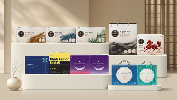 CJ웰케어 설 선물세트. [사진=CJ웰케어]