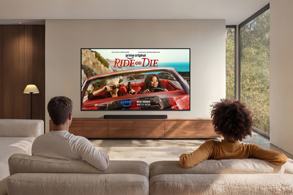 삼성전자가 아마존과 협력해 차세대 고화질 영상 기술 'HDR10+ 어드밴스드(HDR10+ ADVANCED)'를 '프라임 비디오(Prime Video)' 콘텐츠에 적용했다. [사진=삼성전자]