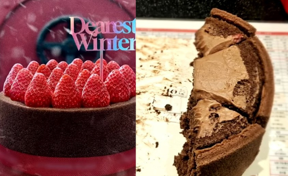 거의 다 먹은 케이크를 환불해 달라는 사연이 제보됐다. [사진=JTBC '사건반장' 캡처]