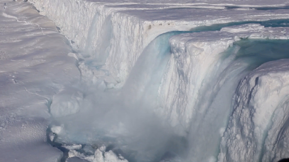 난센 빙붕은 남극 장보고과학기지 근처에 있는 빙붕이다. [사진=극지연구소]