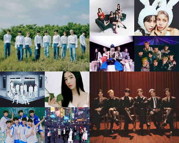 '엠카운트다운' 관련 이미지 [사진=각 소속사]