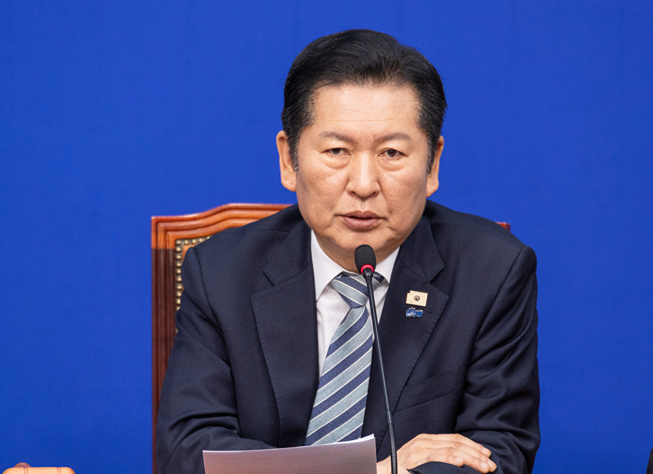 더불어민주당 정청래 대표가 25일 국회에서 열린 최고위원회의에서 사법개혁안에 대한 강한 의지가 담긴 발언을 하고 있다. 2026.2.25 [사진=연합뉴스]