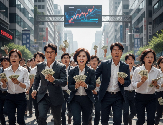 주식 투자자 이미지. [사진=제미나이 AI 생성 이미지]