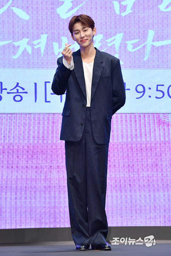 배우 서범준이 11일 오후 서울 구로구 신도림동 더세인트에서 진행된 KBS2 새 수목드라마 '남주의 첫날밤을 가져버렸다' 제작발표회에 참석해 포즈를 취하고 있다. [사진=문수지 기자]