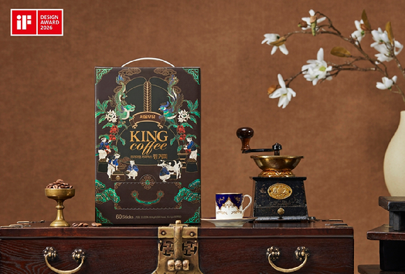 '킹커피' 패키징 디자인. [사진=서울우유협동조합]