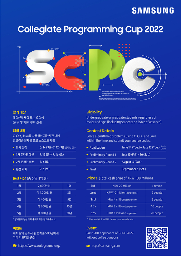 삼성전자 SCPC 2022 포스터 [사진=삼성전자]