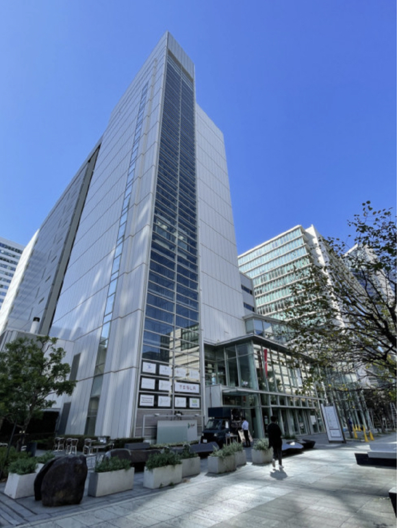 삼성전자 일본 요코하마 첨단 패키징 연구거점이 있는 리프 미나토미라이 빌딩. [사진=officee 홈페이지]