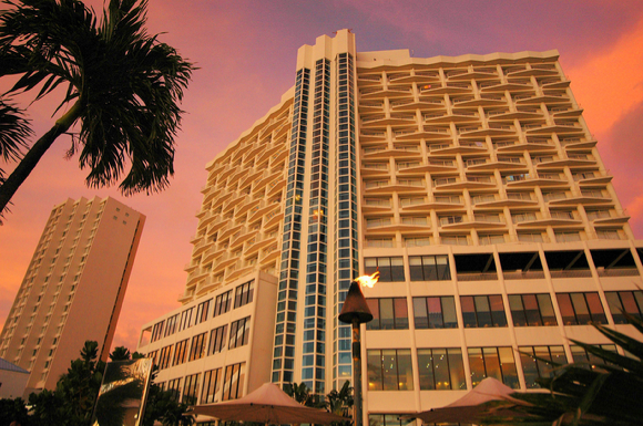 괌 온워드 비치 리조트(Onward Beach Resort) 전경 [사진=괌 온워드 비치 리조트]