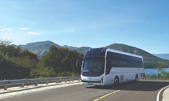 현대차 '일렉시티 수소전기버스(FCEV)'. [사진=현대자동차]