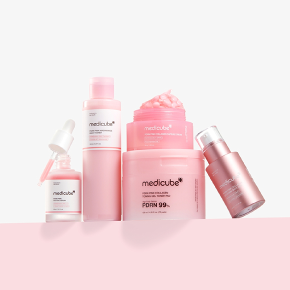 메디큐브 PDRN 제품군. [사진=에이피알]