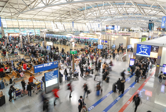 인천공항 제1여객터미널 전경 사진. [사진=인천공항]