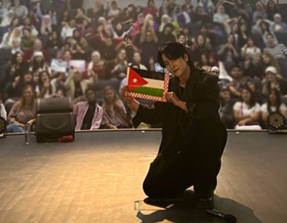 비아이지 출신 임정훈, 요르단서 K팝 팬 만났다