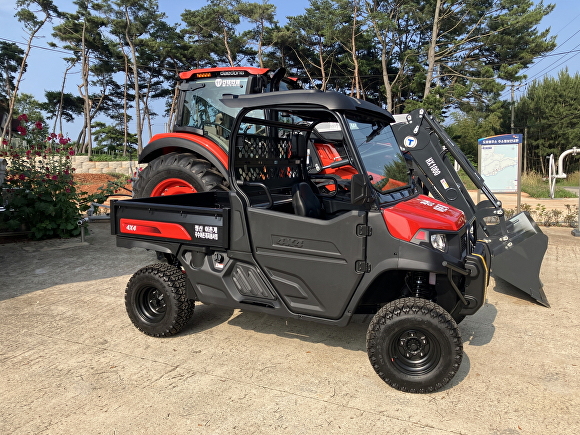 우수 어촌계에 지원된 장비[사진=태안군]