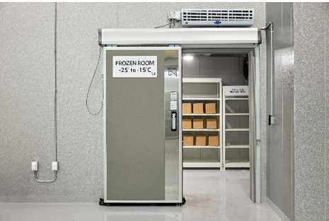 페덱스 김포 생명과학센터 냉동실 [사진=페덱스]