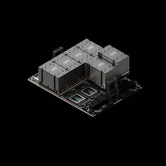 AMD 인스팅트 MI300X 가속기. [사진=AMD]