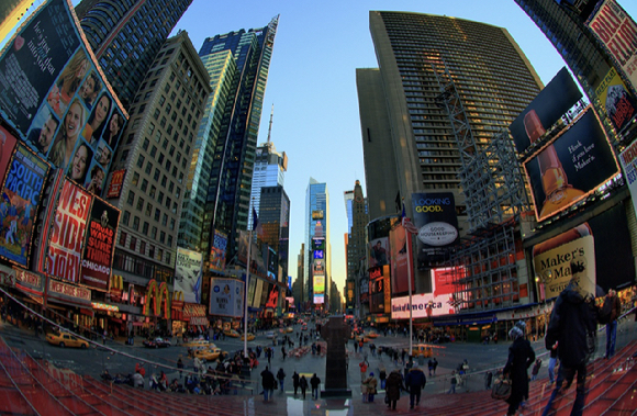 미국 뉴욕 타임스스퀘어. 기사와 직접적인 관련이 없는 사진. [사진=픽사베이]