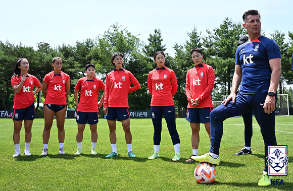 한국 여자축구대표팀. [사진=대한축구협회(KFA)]