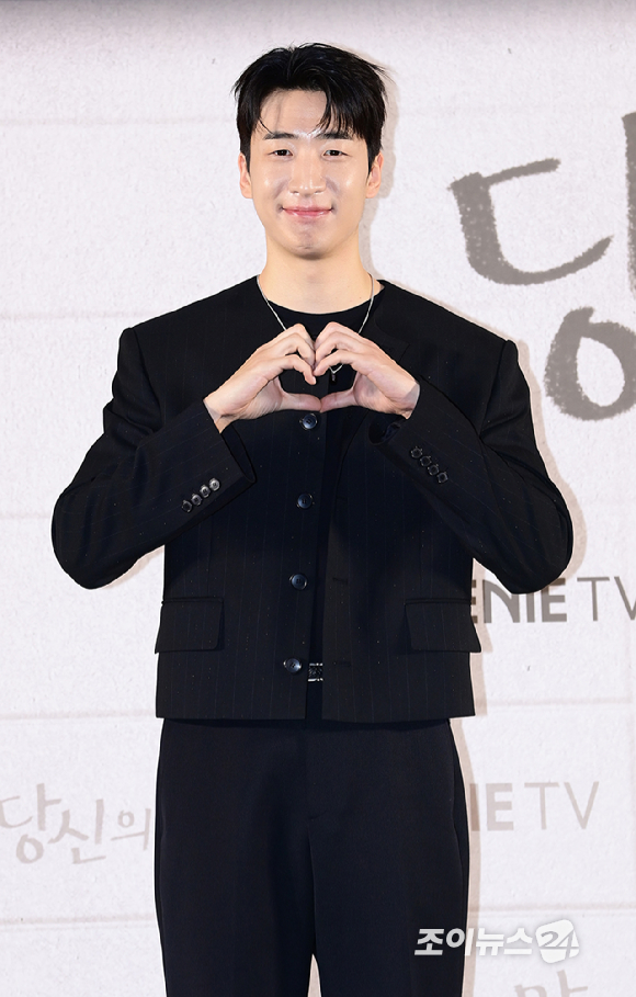 배우 유수빈이 8일 오후 서울 마포구 상암동 스탠포드 호텔에서 진행된 지니 TV 오리지널 '당신의 맛' 제작발표회에 참석하고 있다. [사진=정소희 기자]