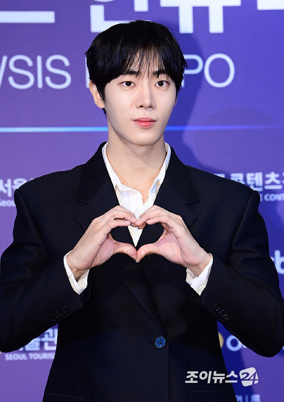 배우 추영우가 28일 오후 서울 소공동 롯데호텔에서 열린 '2025 NEWSIS 한류엑스포'에 참석하고 있다. [사진=정소희 기자]