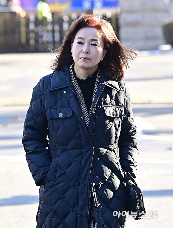 국민의힘 의원들이 13일 오전 서울 종로구 헌법재판소에서 열리는 탄핵 심판 8차 변론기일에 참석하고 있다. [사진=곽영래 기자]