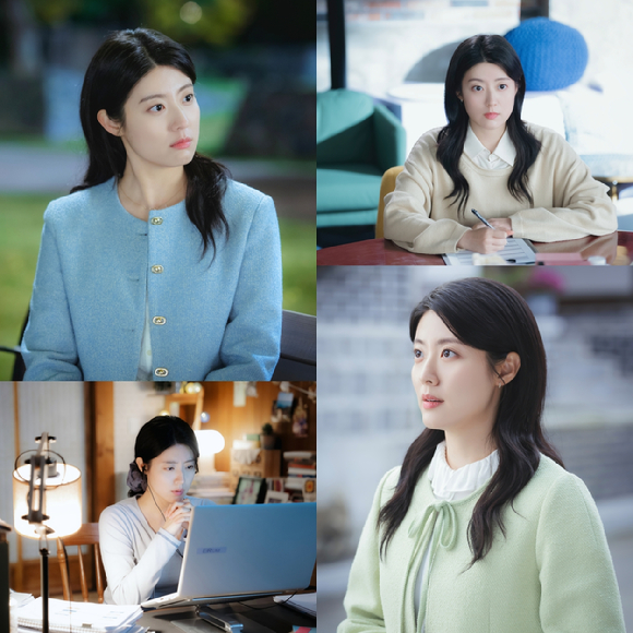 배우 남지현이 티빙 오리지널 '내가 떨릴 수 있게'에서 열연하고 있다. [사진=티빙]