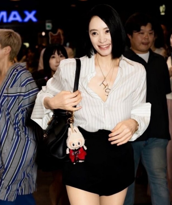 김혜수 윤상현 [사진=김혜수 SNS]