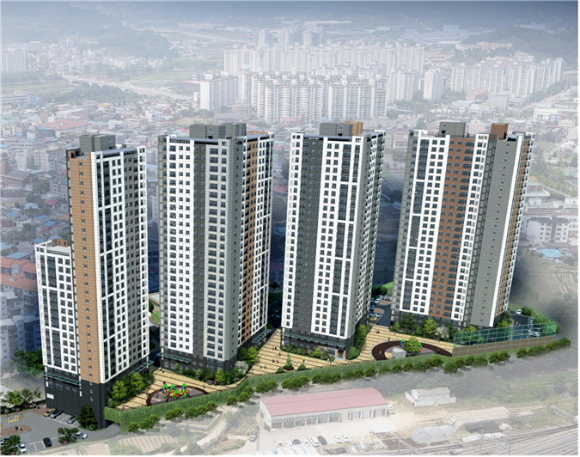 증평 석미아데나 에듀포레 조감도. [사진=석미건설]