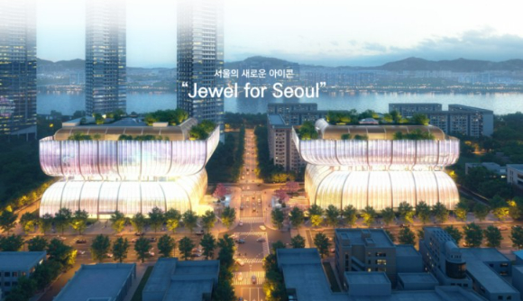 압구정 갤러리아백화점 조감도 [사진=서울시 ]