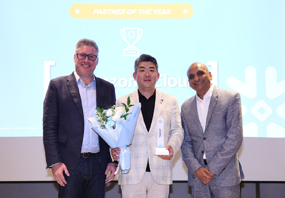 메가존클라우드, 스노우플레이크 '올해의 파트너상' 수상
