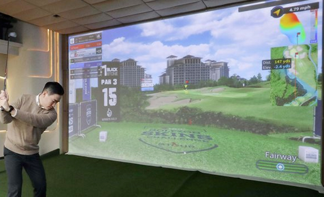 골프존 스크린골프 자료 사진. [사진=연합뉴스]