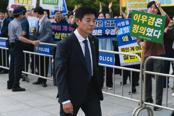 '블러디 플라워' 성동일 스틸. [사진=월트디즈니 컴퍼니 코리아]