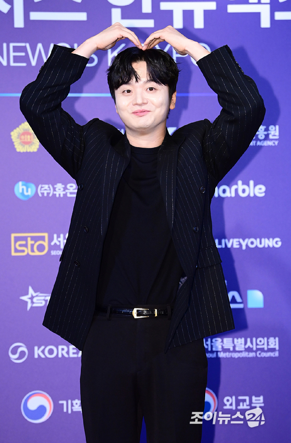 가수 황가람이 28일 오후 서울 소공동 롯데호텔에서 열린 '2025 NEWSIS 한류엑스포'에 참석하고 있다. [사진=정소희 기자]