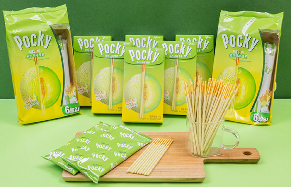 포키 극세 멜론맛. [사진=해태제과]