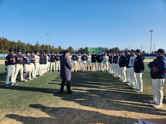 지난 2월 8일 막을 올린 KBO 2023 Next-Level Training Camp 2차 훈련이 같은달 28일 3주 일정을 모두 마친 뒤 종료됐다. [사진=한국야구위원회(KBO)]