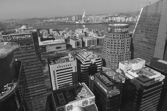 여의도 증권가 모습 [사진=정소희 기자]